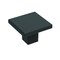 Heritage Designs Contemporary Knob 1316 Inch Square Matte Black Finish, 10PK R077756MBX10B - alternate 1